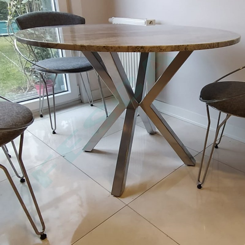 Olive Grey Marble Table 78